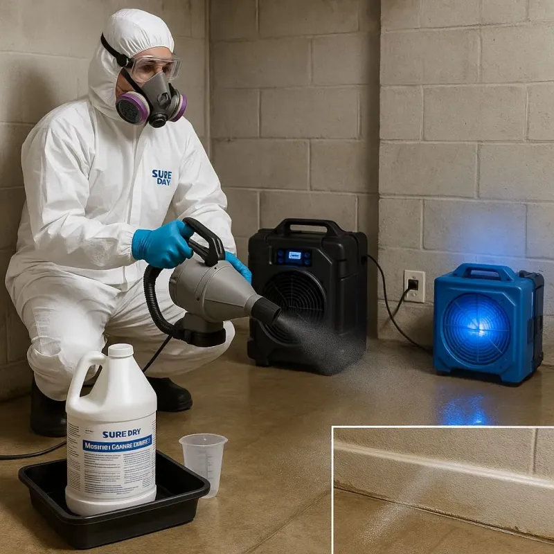 Sanitization and Odor Removal process in Dunlap, IL
